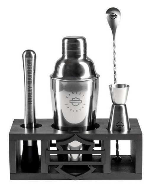 Ensemble d'outils à cocktails Harley-Davidson® Open B&S - HDL-18640