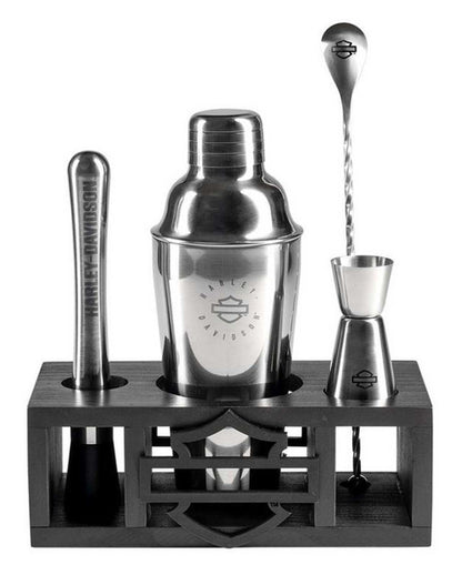 Ensemble d'outils à cocktails Harley-Davidson® Open B&S - HDL-18640