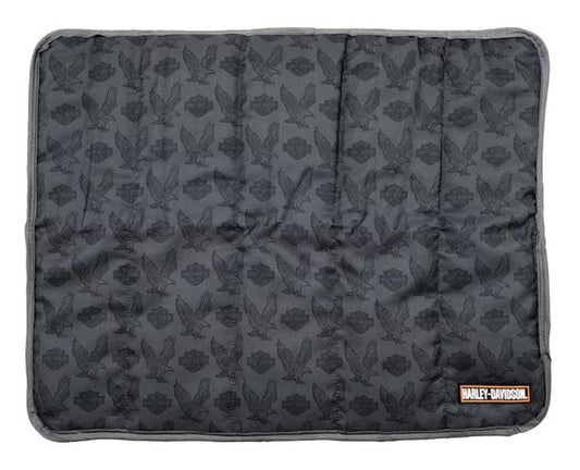 Lit de voyage pour animaux Repeat B&S Eagle, gris et noir - Small/HDX-90221 - Large/HDX-90222