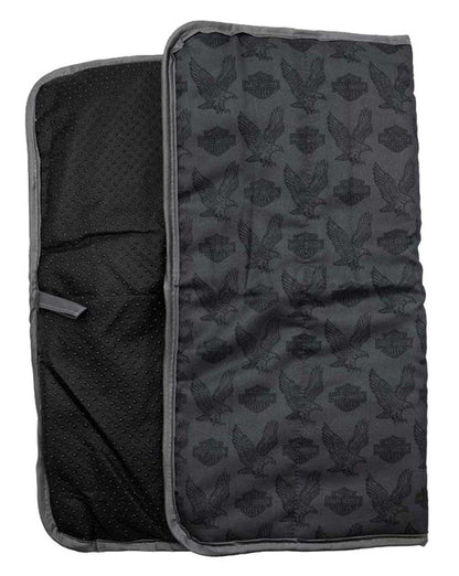 Lit de voyage pour animaux Repeat B&S Eagle, gris et noir - Small/HDX-90221 - Large/HDX-90222