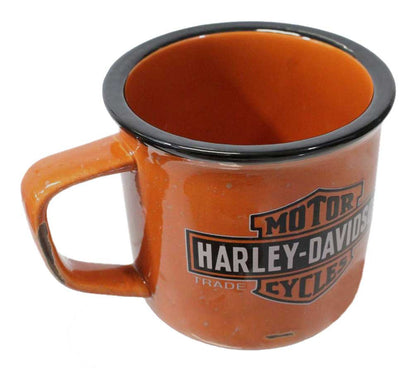 Mug de camping H-D® avec logo B&S - 414 ml (14 oz) HDX-98620