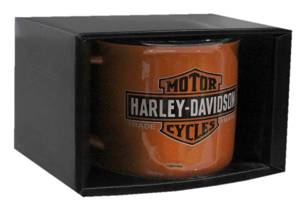 Mug de camping H-D® avec logo B&S - 414 ml (14 oz) HDX-98620