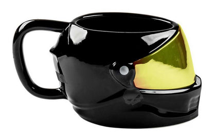 Mug en céramique H-D® à motif casque sculpté - HDX-98677