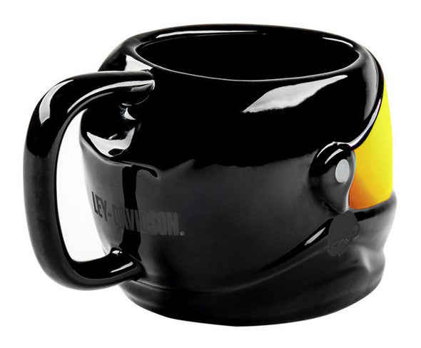 Mug en céramique H-D® à motif casque sculpté - HDX-98677