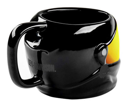Mug en céramique H-D® à motif casque sculpté - HDX-98677