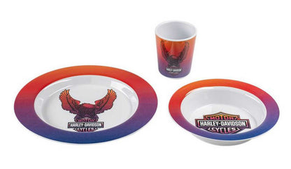 Ensemble tasse et assiette pour enfant Harley-Davidson® - HDX-98679