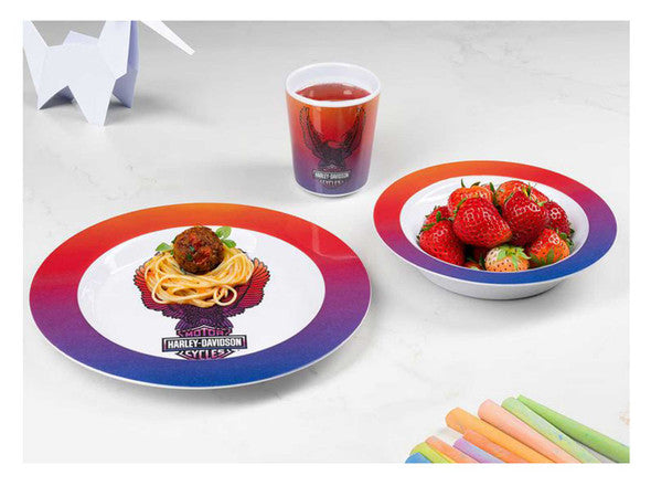 Ensemble tasse et assiette pour enfant Harley-Davidson® - HDX-98679