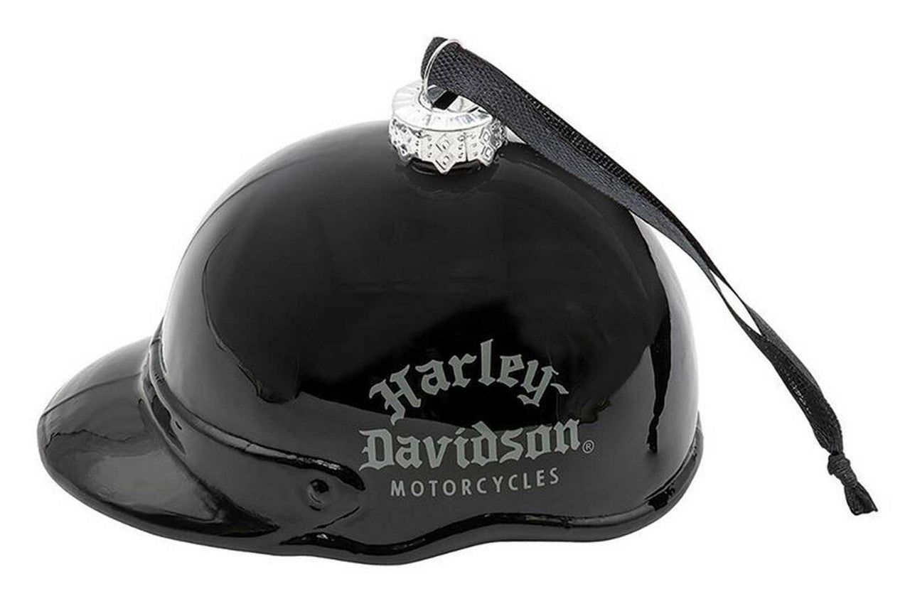 Décoration de Noël Harley-Davidson® Old English HD Helmet - HDX-99317
