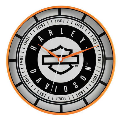 Horloge compteur de vitesse en métal avec logo H-D® Open B&S - HDX-99339