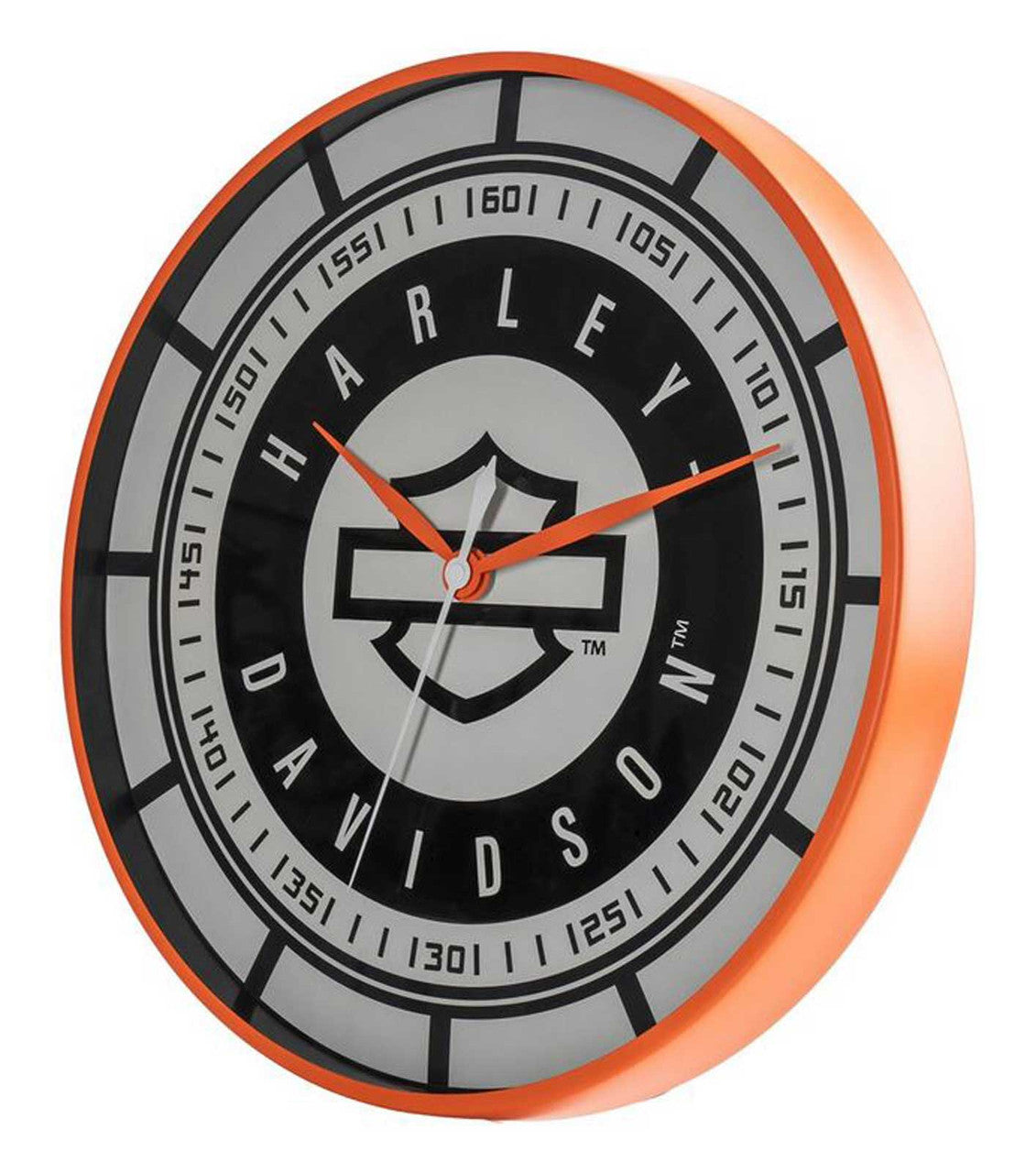 Horloge compteur de vitesse en métal avec logo H-D® Open B&S - HDX-99339