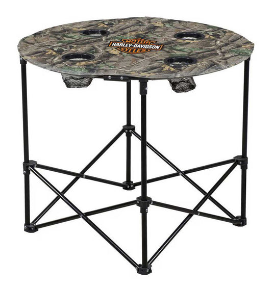 Table d'extérieur H-D® avec sac de rangement, légère, motif camouflage - HDX-99341