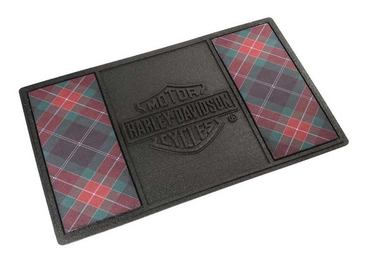 Tapis d'entrée à carreaux Harley-Davidson® Holiday B&S - HDX-99347