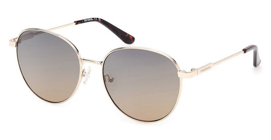Lunettes de soleil rondes en métal pour femmes Harley-Davidson® - HM00008-32X
