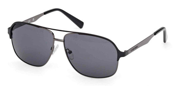 Lunettes de soleil géométriques tendance pour femme - HM00012-01A