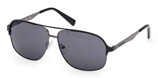 Lunettes de soleil géométriques tendance pour femme - HM00012-01A