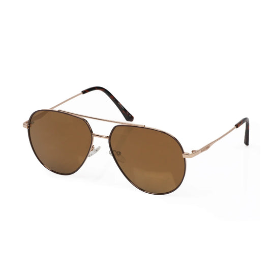 Lunettes de soleil aviateur Harley-Davidson en métal - HM00016-32G