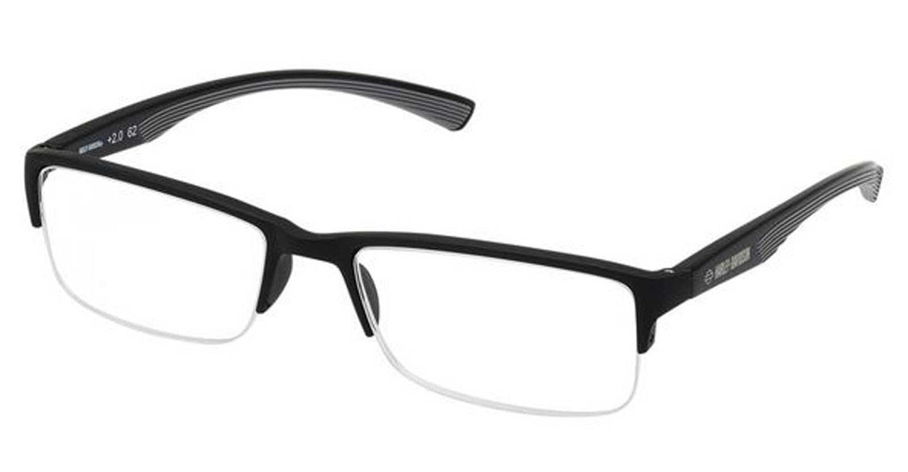 Lunettes de lecture rectangulaires classiques en plastique H-D® - HM50001