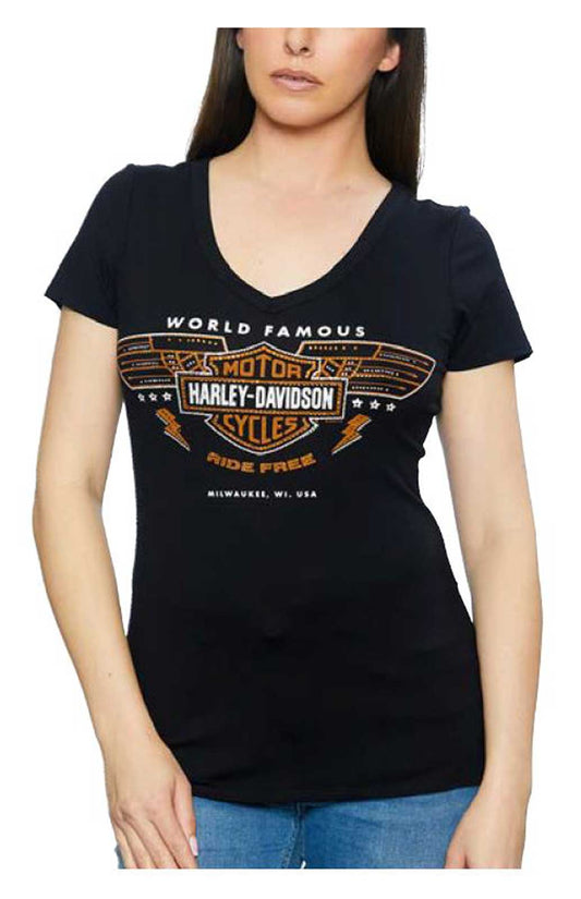 T-Shirt pour femme (HT4786BLK)