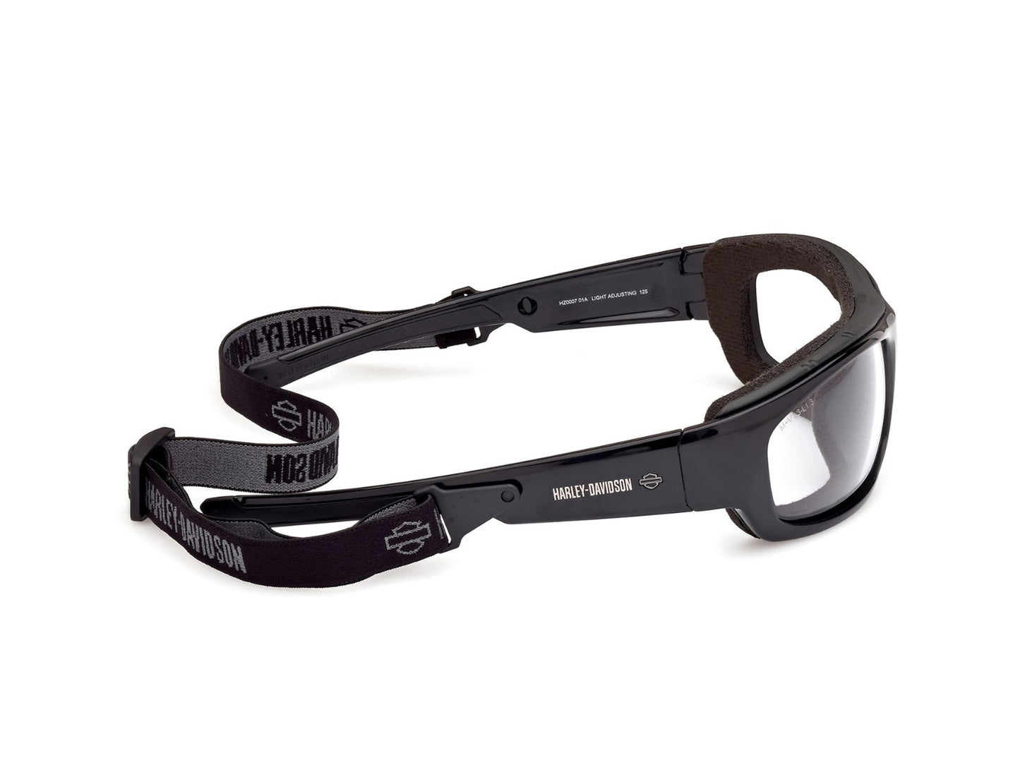 Lunettes de soleil de moto haute performance H-D® Soldier Clear pour homme, à luminosité réglable. - HZ0007-1A