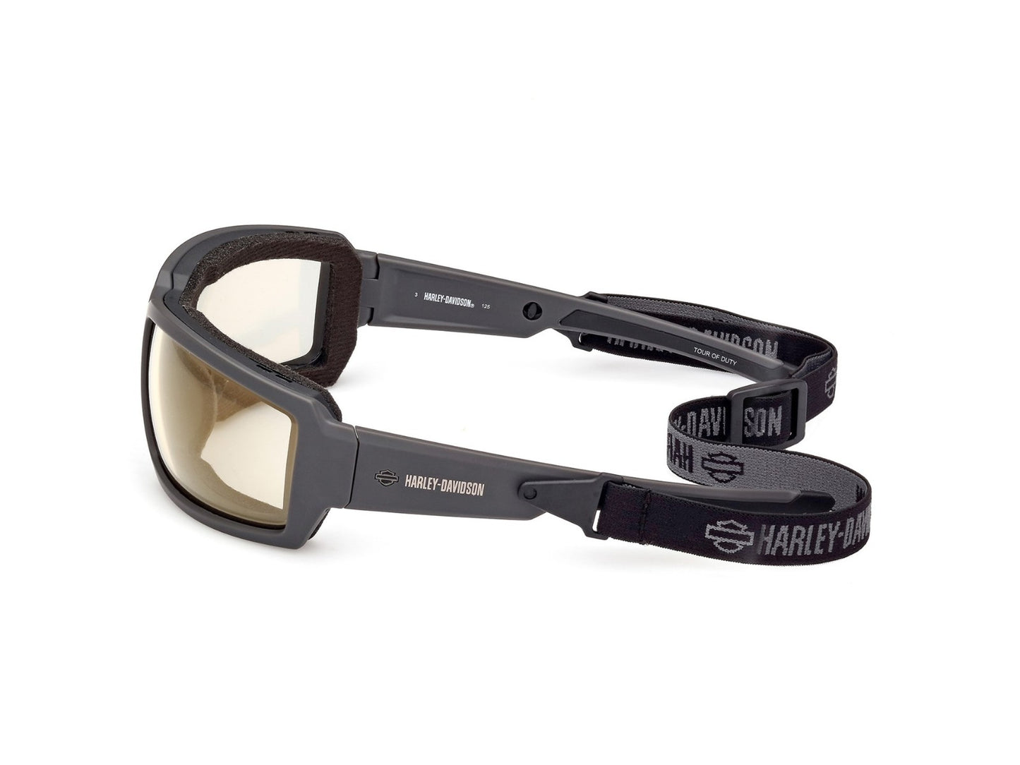 Lunettes de moto H-D® Tour of Duty, modèle jaune à réglage de la luminosité - HZ0009-20J