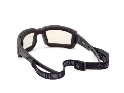 Lunettes de moto H-D® Tour of Duty, modèle jaune à réglage de la luminosité - HZ0009-20J
