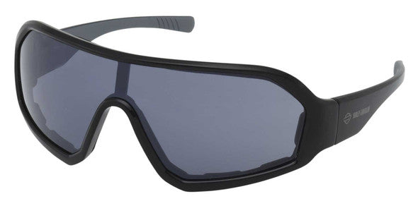 Lunettes de soleil sport Harley-Davidson® pour homme, monture en mousse à effet brillant, verres fumés - HZ0038-01A