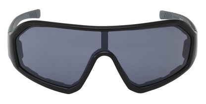 Lunettes de soleil sport Harley-Davidson® pour homme, monture en mousse à effet brillant, verres fumés - HZ0038-01A