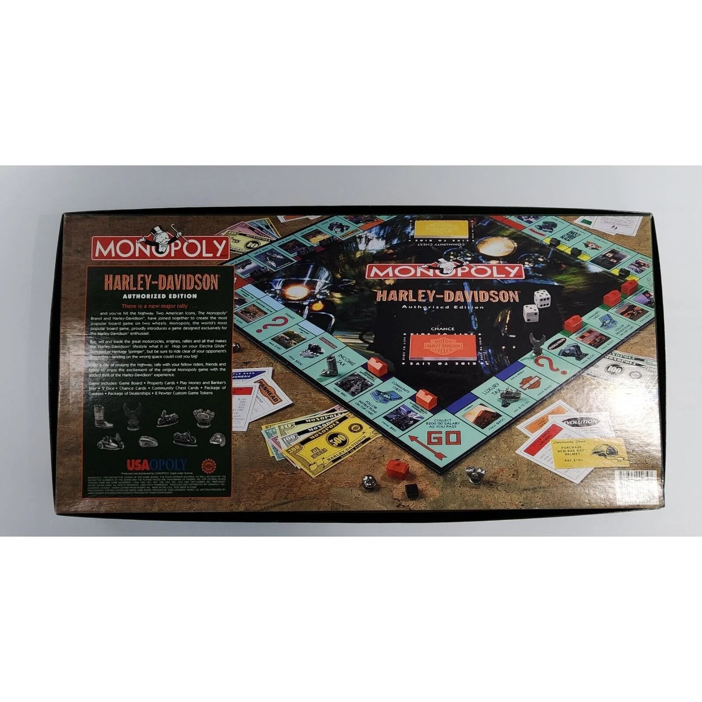 Monopoly Édition Officielle Harley-Davidson de Collection - MONOPOLYHD-04