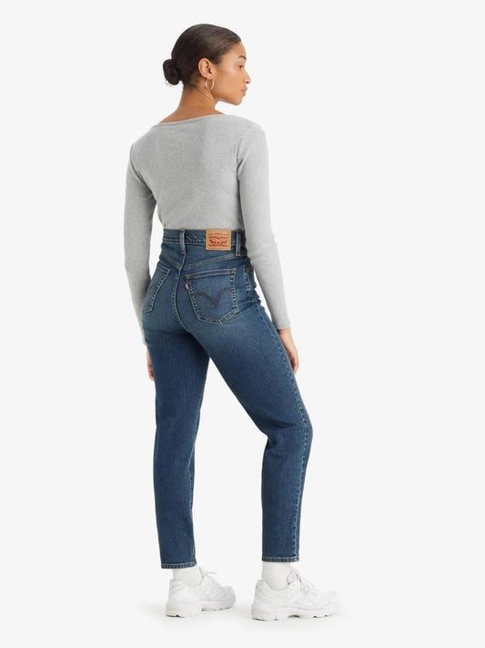 Jean Levi's Mom Jean foncé pour femme - 26986-0049