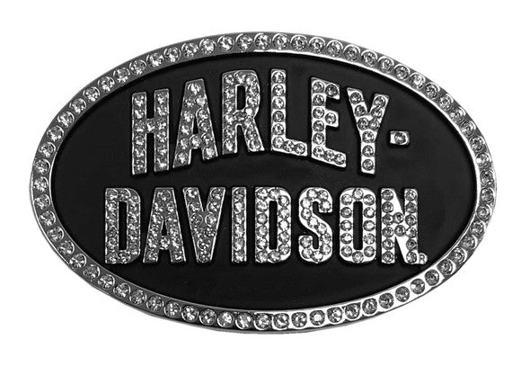 Boucle de ceinture Harley-Davidson Oval Embellished (Mau003)