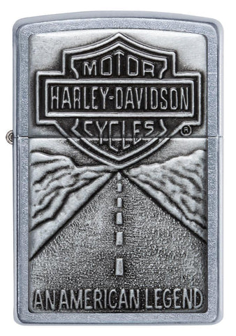 HD STREET CHROME EMBLEM ZIPPO - 20229