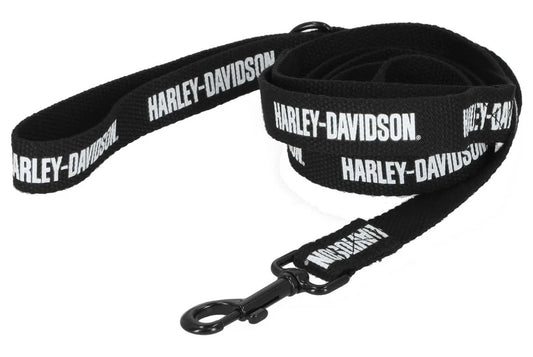 Laisse pour chien Harley-Davidson® en toile de coton - MPC104/08