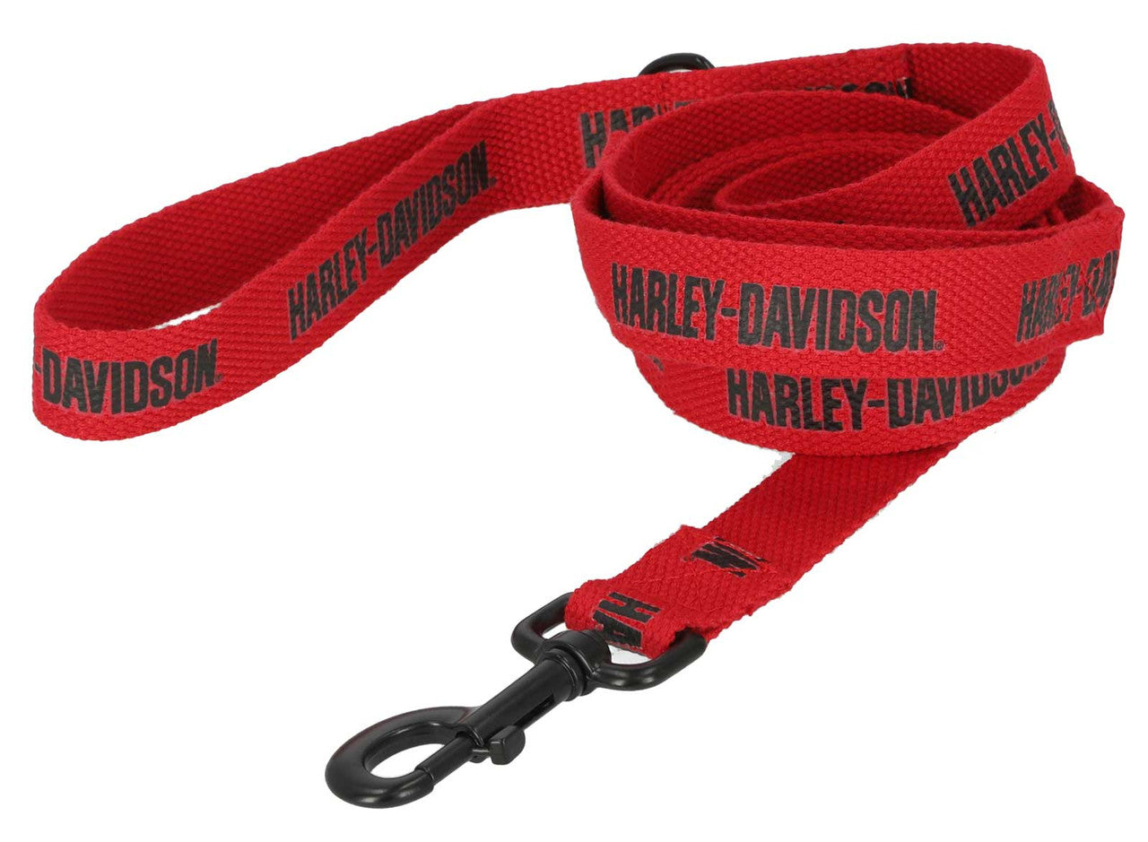 HD TEXT LEASH RED