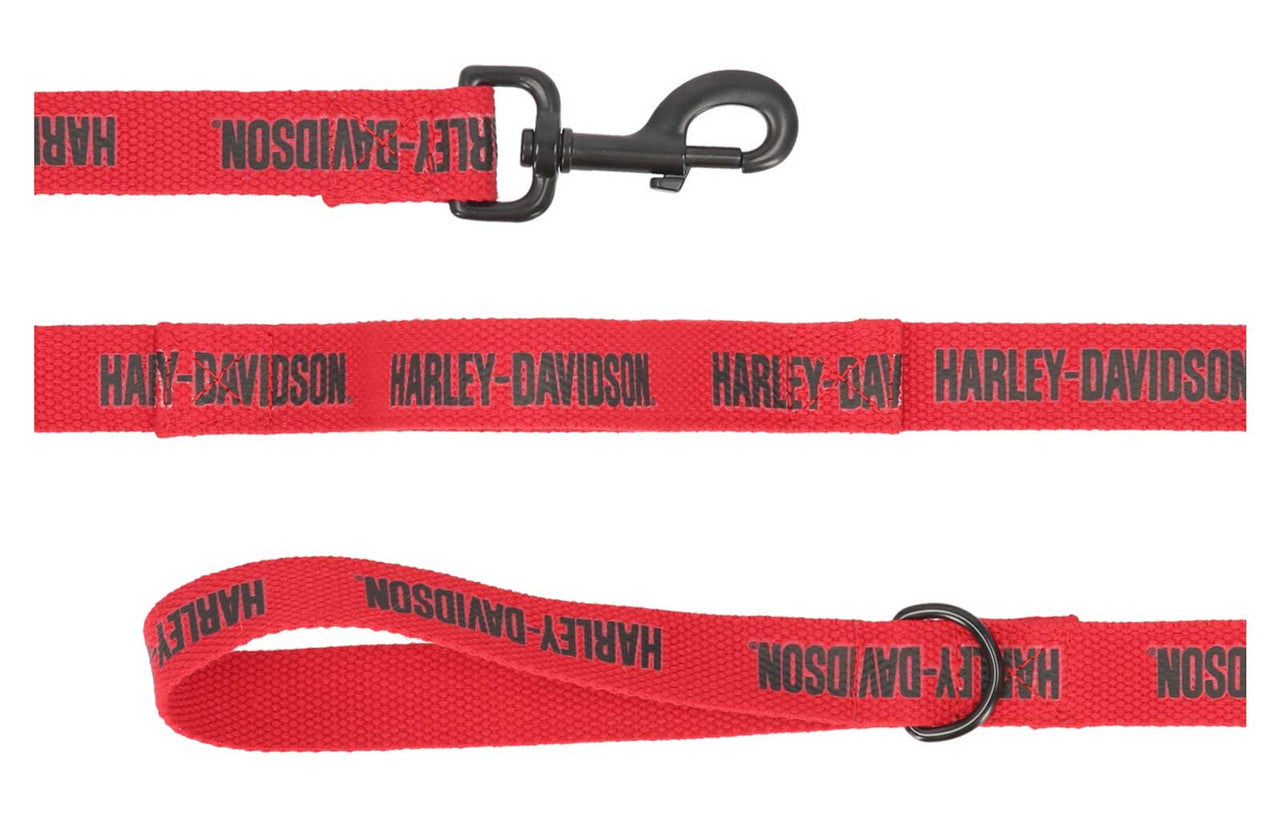 HD TEXT LEASH RED