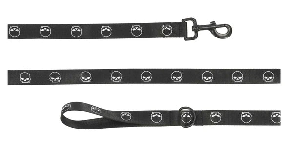 Laisse pour chien en polyester avec logos Harley-Davidson® Willie G - MPC106/08