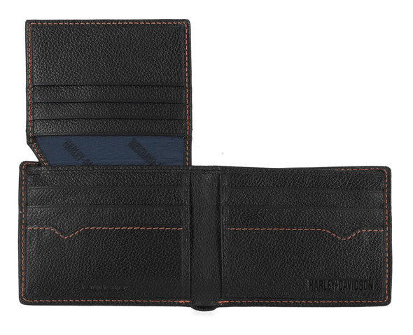 Portefeuille Harley-Davidson® pour homme, en cuir véritable - MWM005/08