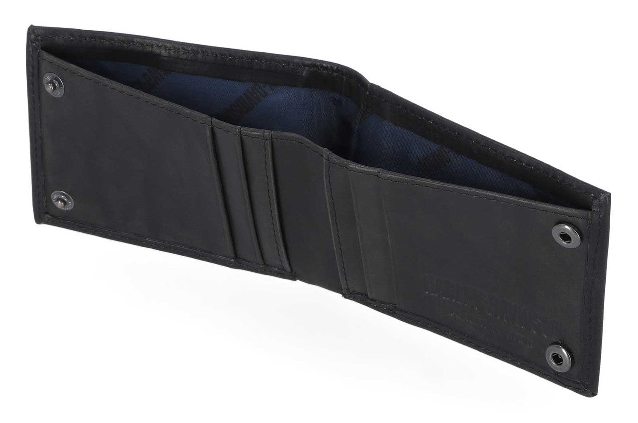 Portefeuille en cuir noir pour homme Harley-Davidson® - MWM072-BLACK