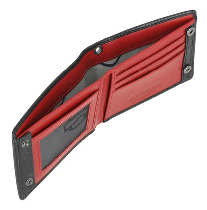 Portefeuille motard Harley-Davidson® pour homme, en cuir véritable - MWM121/08