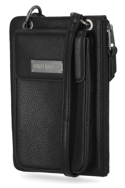 Sac bandoulière coque de téléphone H-D (MWW004-BLACK)