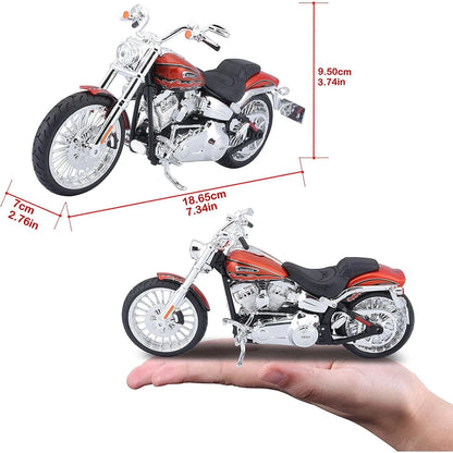 Modèle réduit de moto Harley Davidson CVO Breakout Orange 2014 à l'échelle 1/12 - 32320-00/CVO BREAKOUT