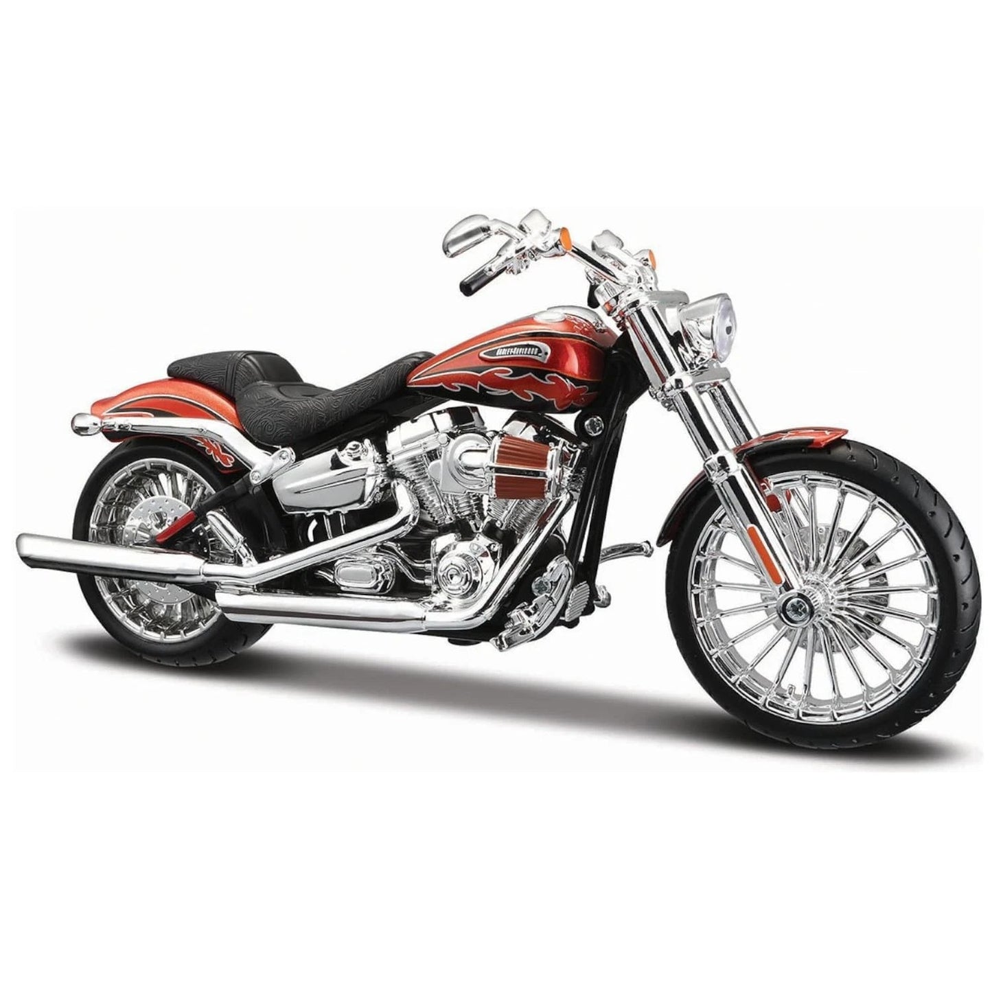 Modèle réduit de moto Harley Davidson CVO Breakout Orange 2014 à l'échelle 1/12 - 32320-00/CVO BREAKOUT