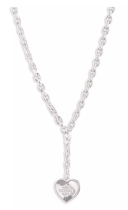 NECKLACE GREY PEARL CHAIN ÉDITION LIMITÉE - 34N00178