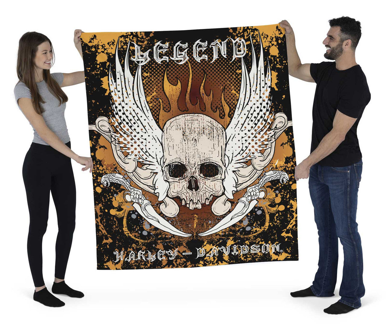 AFFICHE MURALE SK**L & FLAME  - 1HDM/T1000/0003/RET