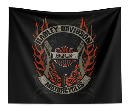 Tapisserie murale imprimée Harley-Davidson® Outlaw - 1HDM/T1200/0002/RET