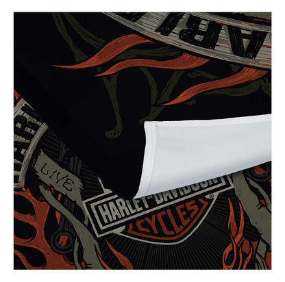 Tapisserie murale imprimée Harley-Davidson® Outlaw - 1HDM/T1200/0002/RET