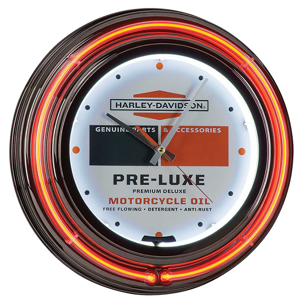 Horloge double neon pre-luxe (HDL-16645)